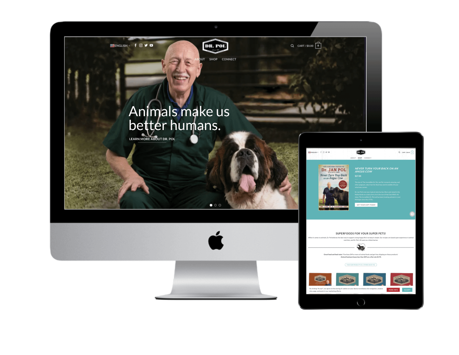 Website Maintenance and Support for The Dr Pol