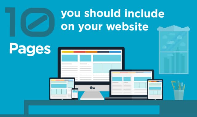 10 pages you should include on your website