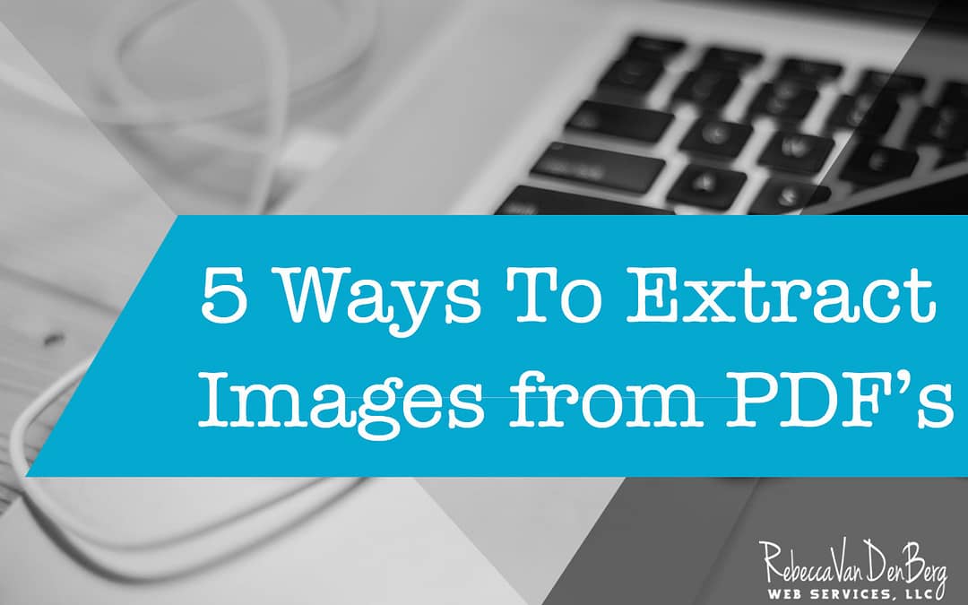 5 Ways to Extract Images from PDF’s
