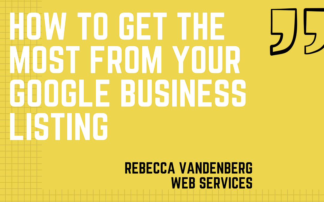 How to make the most of your free Google Business Listing