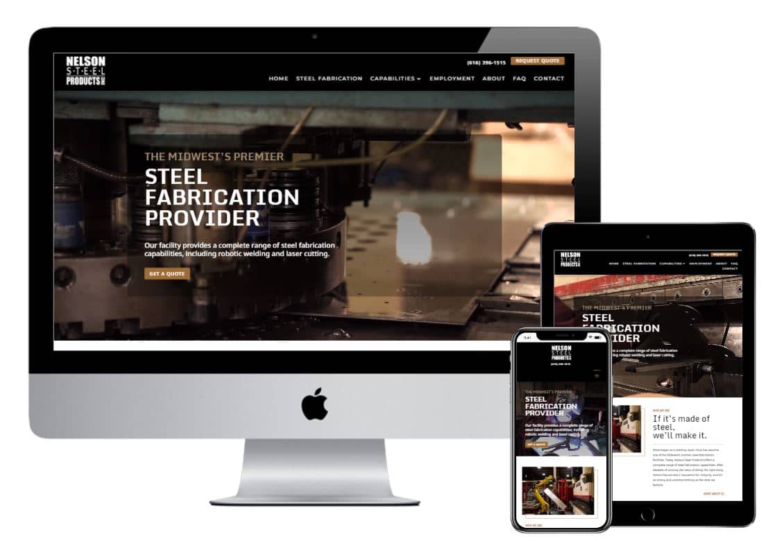 Nelson Steel Website