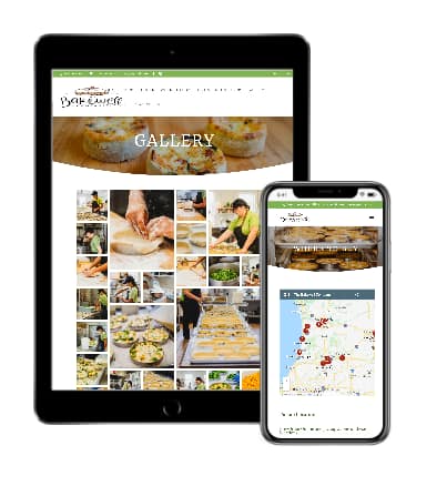 Website Design for The Bakewell Company
