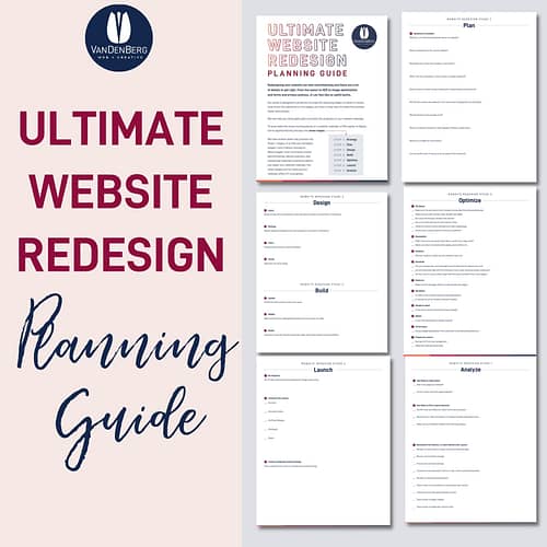 ultimate website redesign planning guide