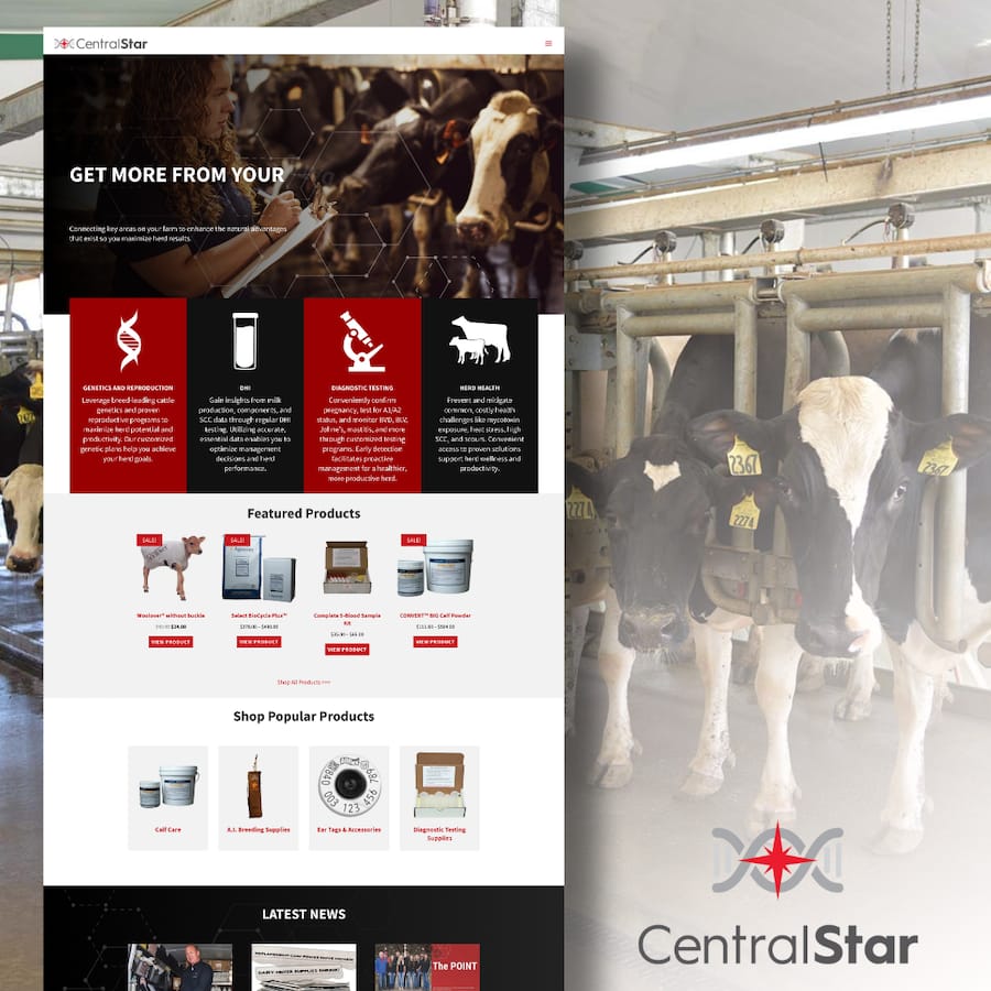 CentralStar Cooperative Website Redesign
